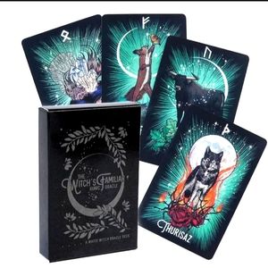 The witches familiar runic oracle card deck tarot